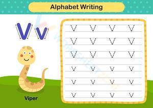 Alphabet Writing - V
