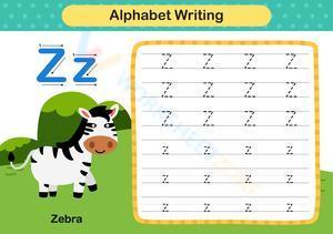 Alphabet Writing - Z