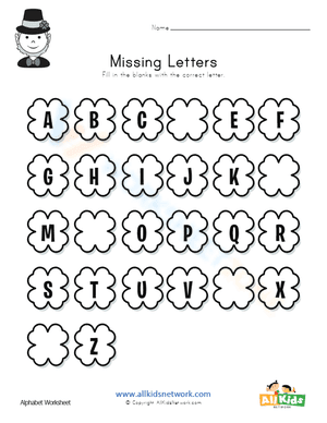 Missing letters  5
