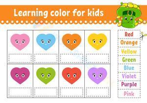 Learning colors for kids 6