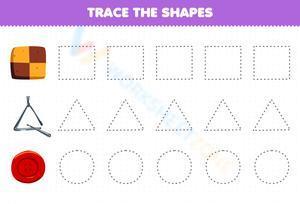 Tracing the shapes 2