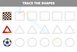 Tracing the shapes 3