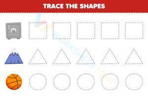 Tracing the shapes 5