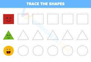 Tracing the shapes 6