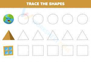 Tracing the shapes 8