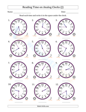 Reading hours in 5 minutes intervals 7