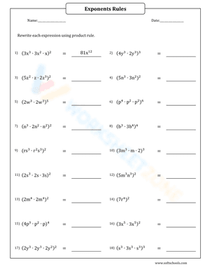 Exponents Rules 6