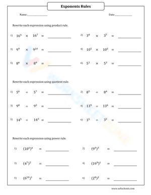 Exponents Rules 13