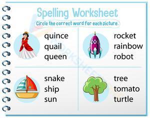 Spelling Worksheet 6