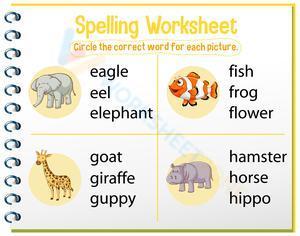 Spelling Worksheet 7