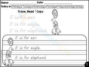 Trace, read, and copy 5
