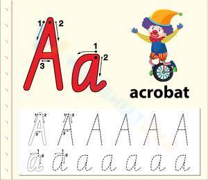 A is for Acrobat