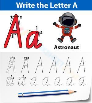 A is for Astronaut