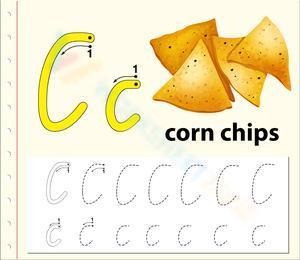 C is for Corn chips