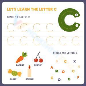 Let's learn the letter C