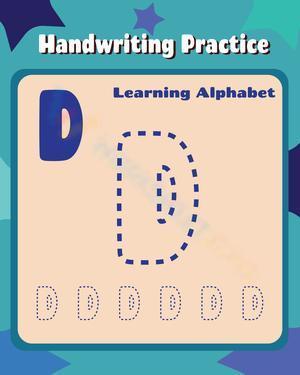 Learning alphabet - Letter D