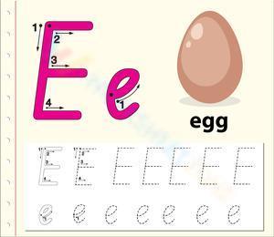E is for Egg