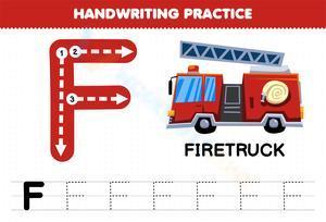 Handwriting practice - F