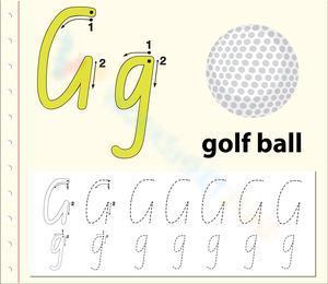 G is for Golf ball