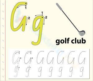 G is for Golf club