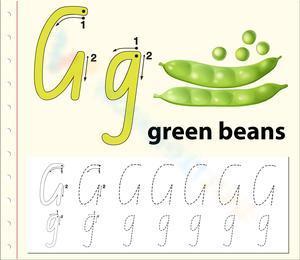 G is for Green beans