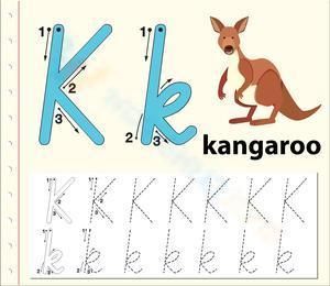 K is for Kangaroo