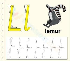 L is for Lemur