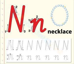N is for Necklace