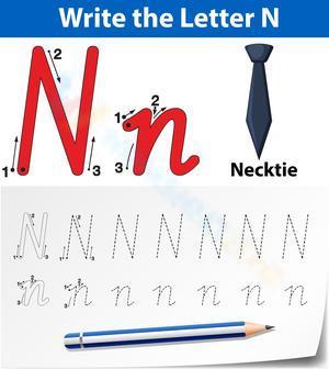 N is for Necktie