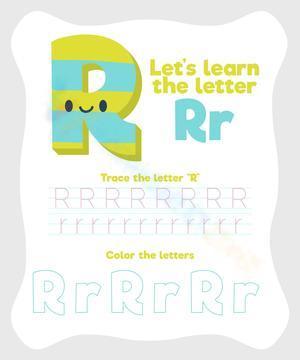 Let's learn the letter Rr