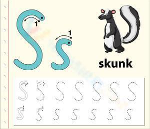 S is for Skunk
