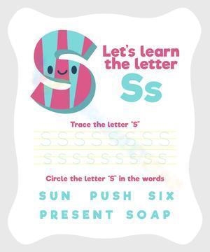 Let's learn the letter Ss