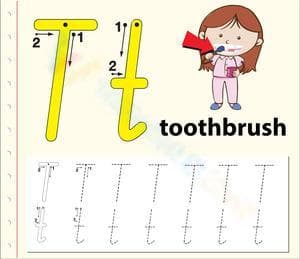 T is for Toothbrush