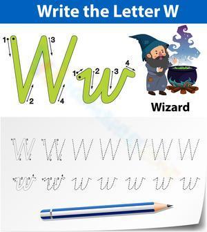 W is for Wizard