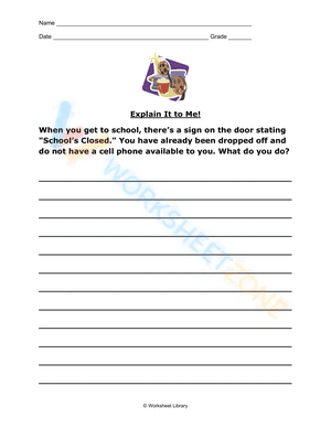 expository writing worksheets pdf 7