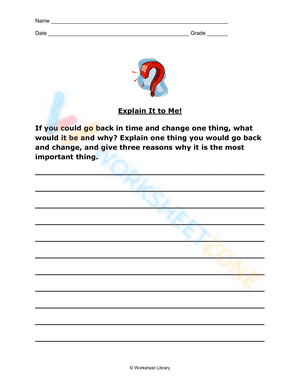 expository writing worksheets pdf 8