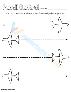 fine motor skills pencil control worksheets 5