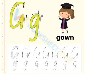 G is for Gown