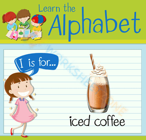 I is for Iced coffee