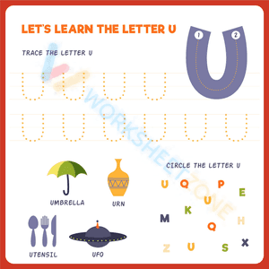 Learn the letter U