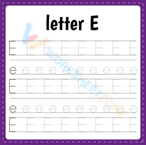 letter e beginning sound worksheets 11