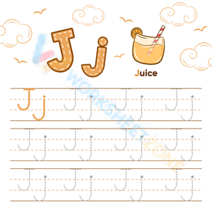 letter j beginning sound worksheets 13