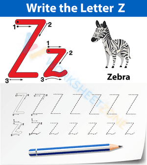 letter z beginning sound worksheets 8