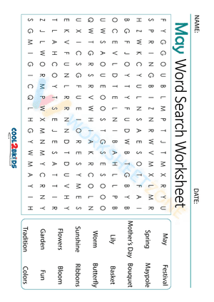 may word search printable 7