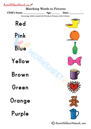 picture word matching 4