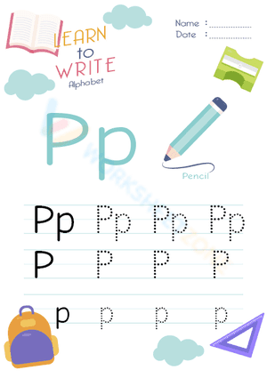 Learn to write - P