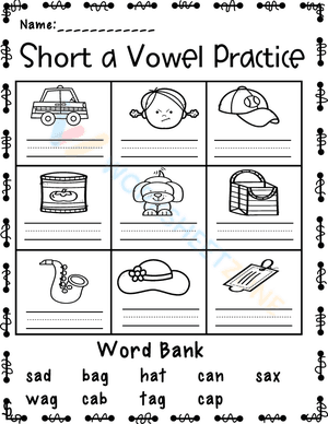 Short vowels 2