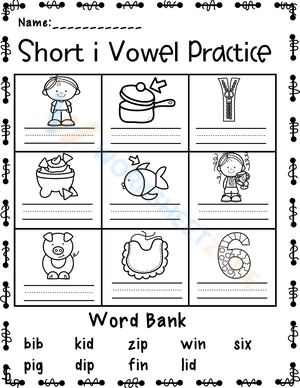 Short vowels 7