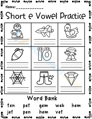 Short vowels 8