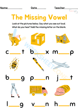 The Missing Vowel